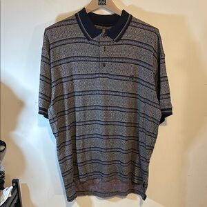 Givenchy activewear Tan and Black Polo‎ Shirt Classic Design